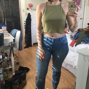 Oliver tank top crop top